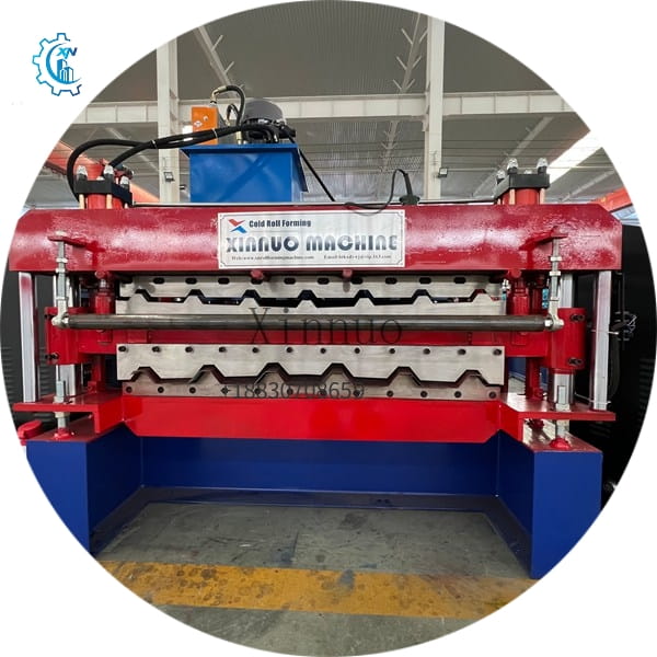 İki katmanlı trapez saç makinesi 