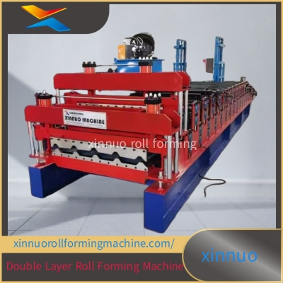 Double Layer Roll Forming Machine