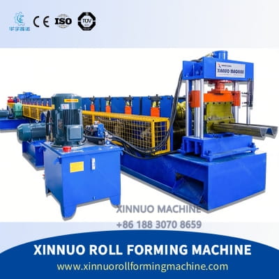 W-kiriş korkuluk şekillendirme makinesi