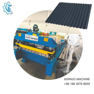 corrugated sheet machine