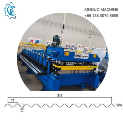 corrugated sheet roll forming machine