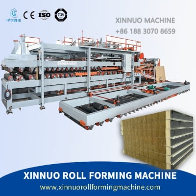 PU Sandwich Çatı Rulo Şekillendirme Makinesi