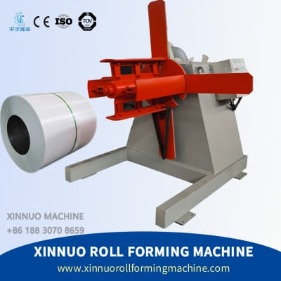 Sheet  metal  hydraulic uncoiling  machine 