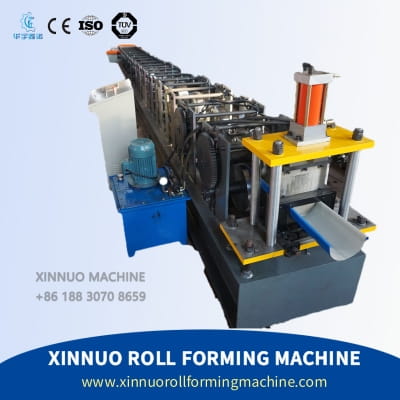 Dikişsiz drenaj kanalı oluşturma makinesi