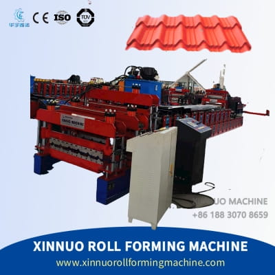 Glazed tile forming machine from Xinnuo