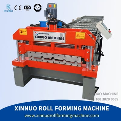 Roof panel making machine