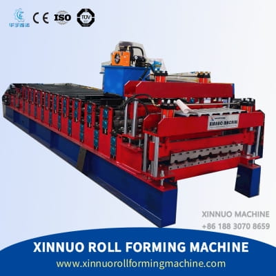 trapezoid roof making machine